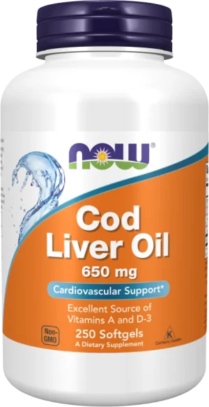 Cod Liver Oil 650 mg