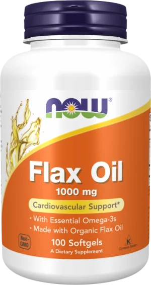 Flax Oil Organic 1000 mg