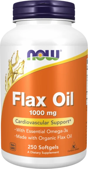 Flax Oil Organic 1000 mg