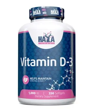Vitamin D3 / 1000 IU / 250 Softgels