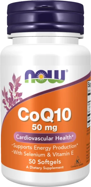 CoQ10 50 mg + Vitamin E