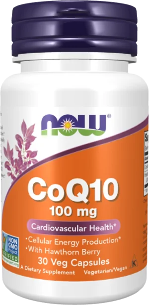 CoQ10 100 mg | with Hawthorn Berry