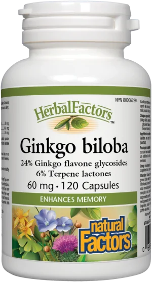 Ginkgo Biloba 60 mg