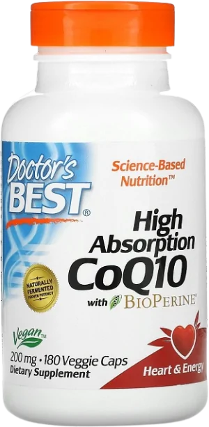 BEST CoQ10 with Bioperine 200 mg