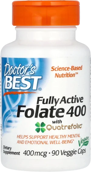 BEST Fully Active Folate 400 mcg
