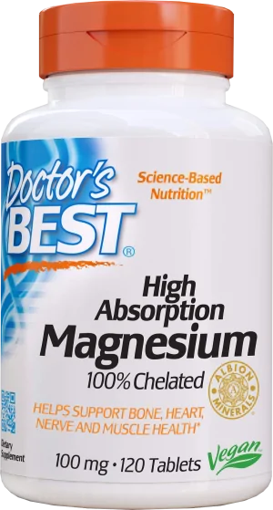 BEST High Absorption 100% Chelated Magnesium