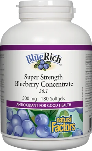 Super Strength Blueberry Concentrate 36:1 500 mg