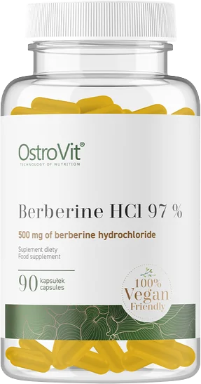 Berberine HCl 500 mg | 97% Berberis Root Extract