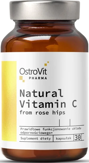 Natural Vitamin C 1000 mg / from Rose Hips