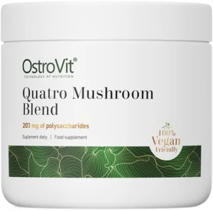 Quatro Mushroom Blend Powder | Lion's Mane ~ Reishi ~ Cordyceps ~ Chaga