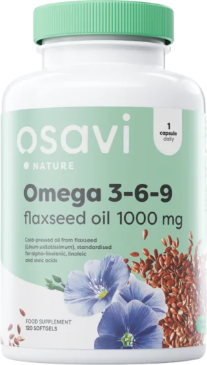 Omega 3-6-9 Flaxseed Oil 1000 mg