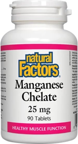 Manganese Chelate 25 mg