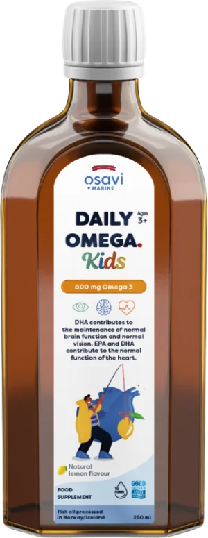 Daily Omega Kids Liquid | Nаtural Lemon Flavored