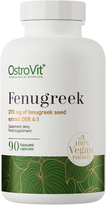 Fenugreek 370 mg | 4:1 Seed Extract