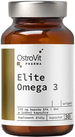 Elite Omega 3 1000 mg + Vitamin E
