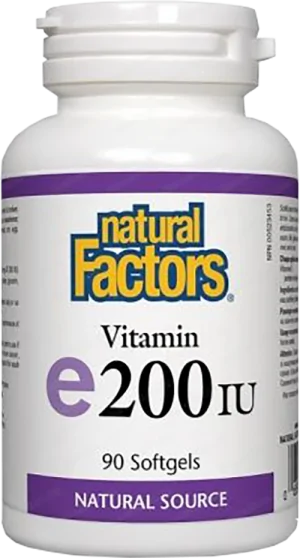 Vitamin E 100 mg / 200 IU D-alpha-Tocopherol