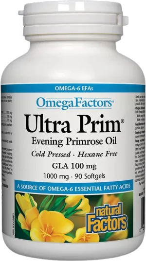 Ultra Prim Evening Primrose Oil 1000 mg