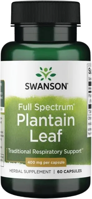 Full Spectrum Plantain Leaf 400 mg