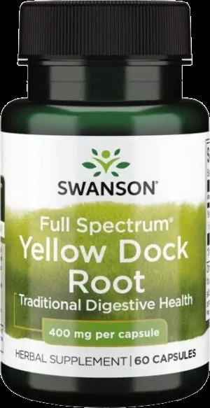 Full Spectrum Yellow Dock Root 400 mg