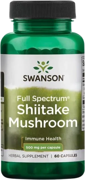 Full Spectrum Shiitake Mushroom 500 mg